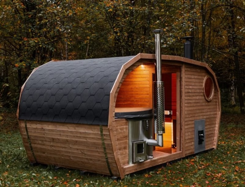 2in1 Oase Sauna und Hot Tub