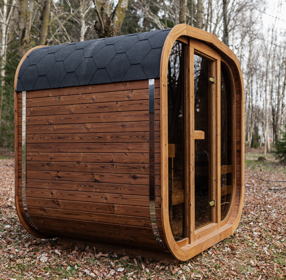 Sauna Cubo Panorama DIY