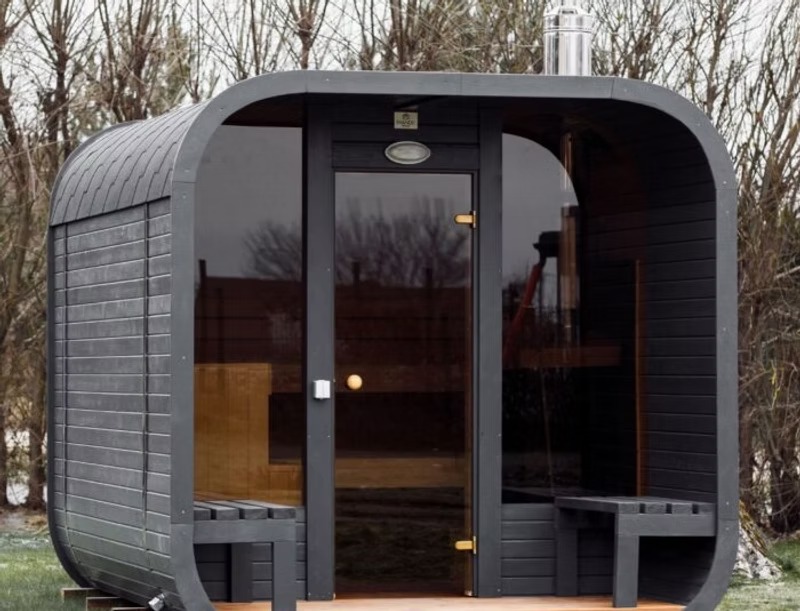 Sauna Cubo Panorama 3M