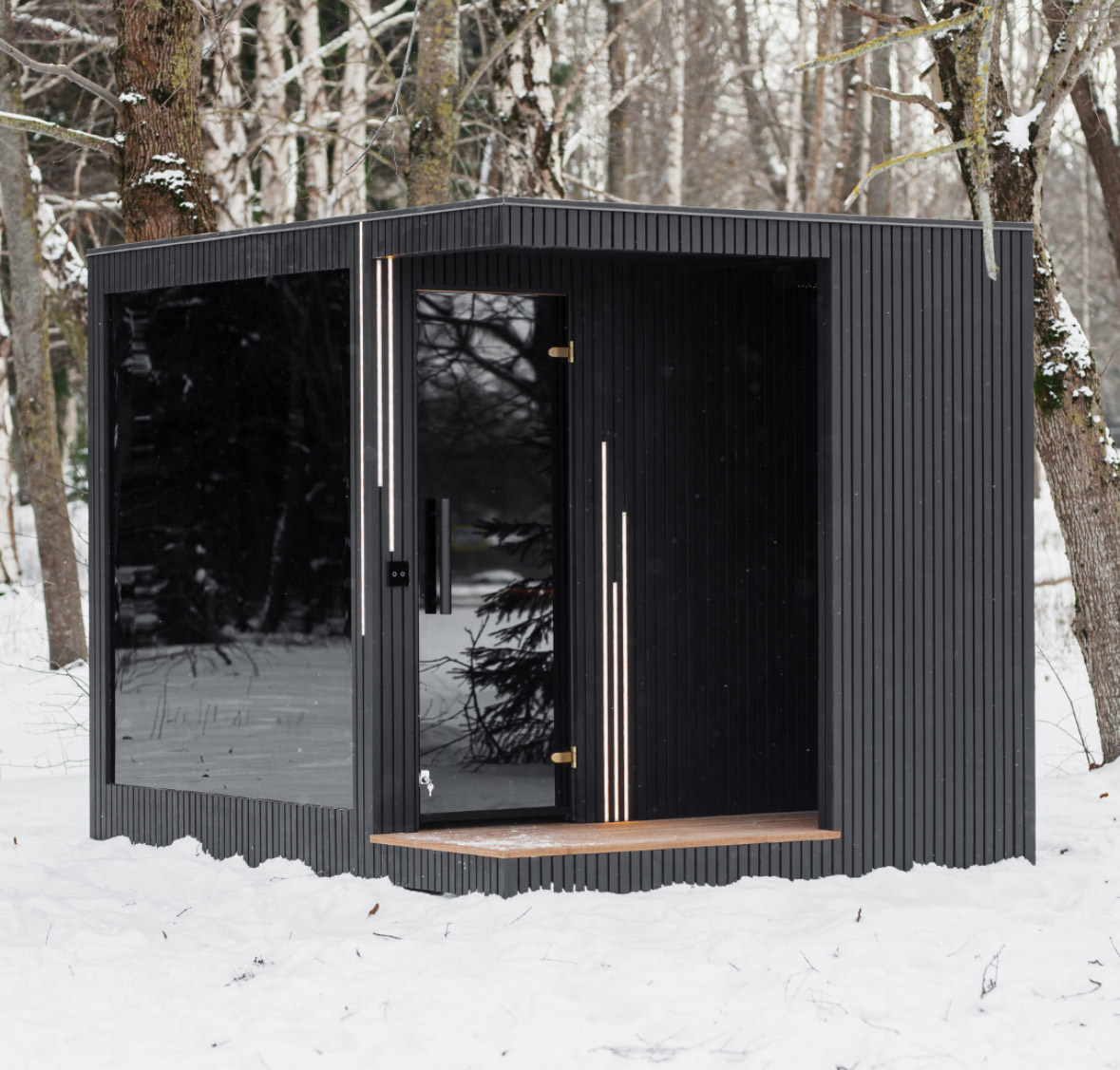 Sauna Modulo SPA mit Dusche